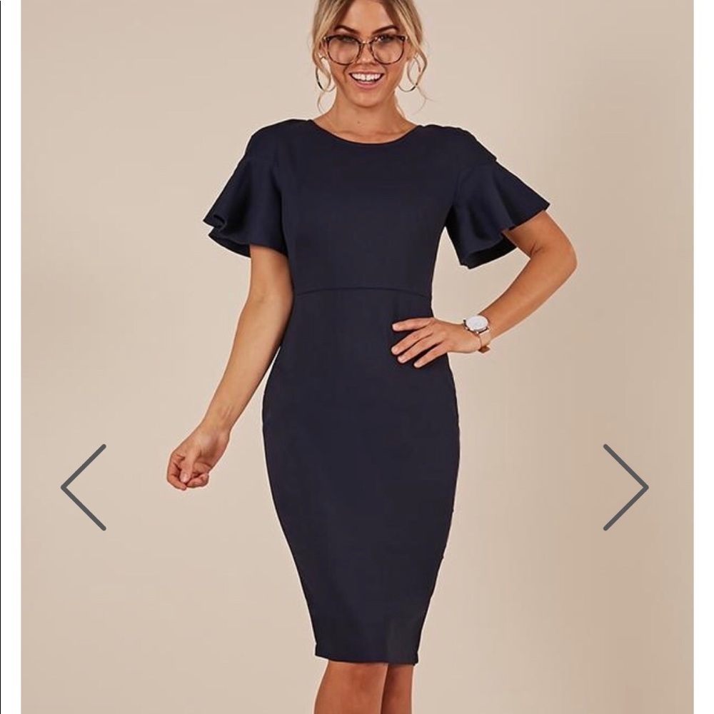 Navy Blue Dress